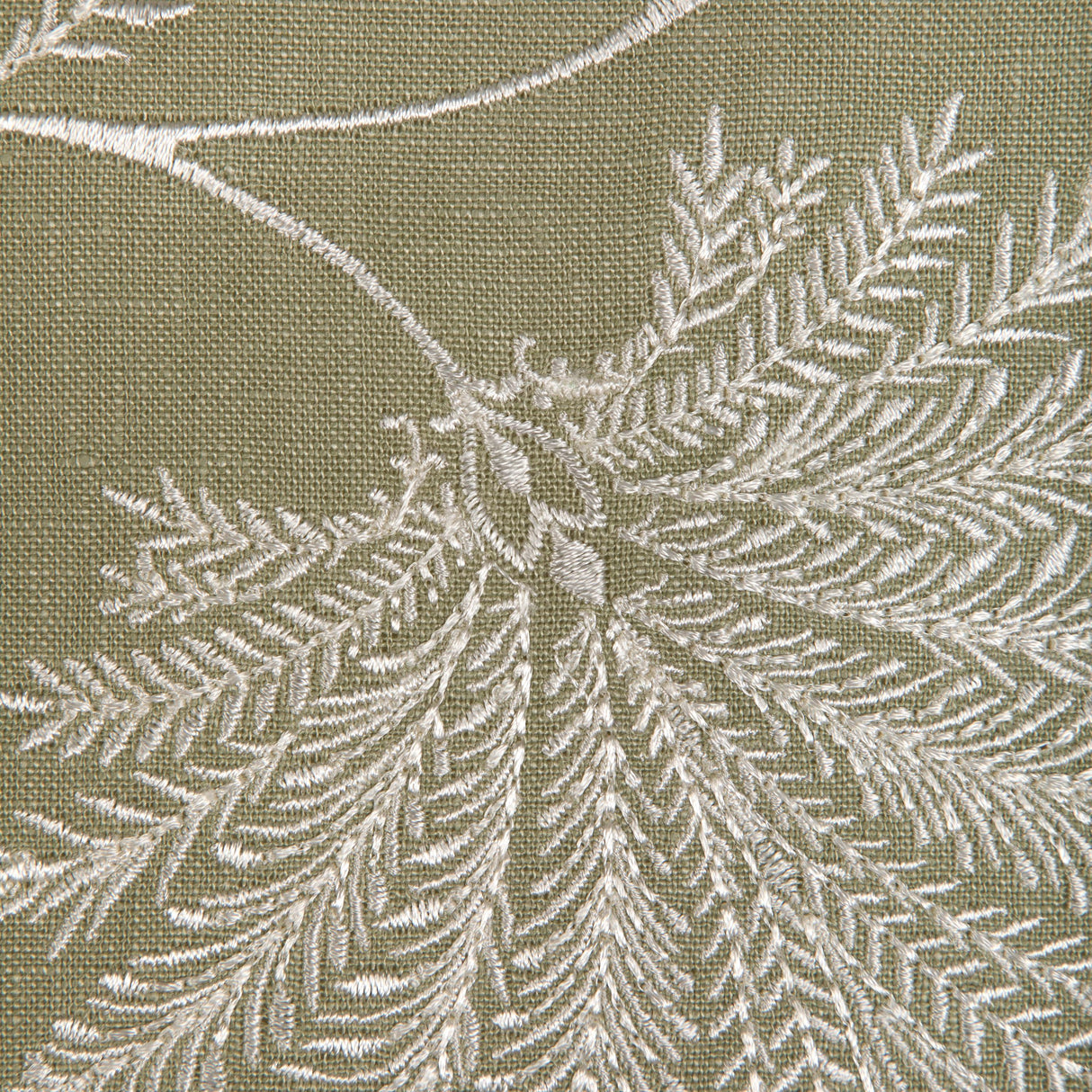 Brunschwig & Fils MAELLE EMB CELERY Drapery Fabric