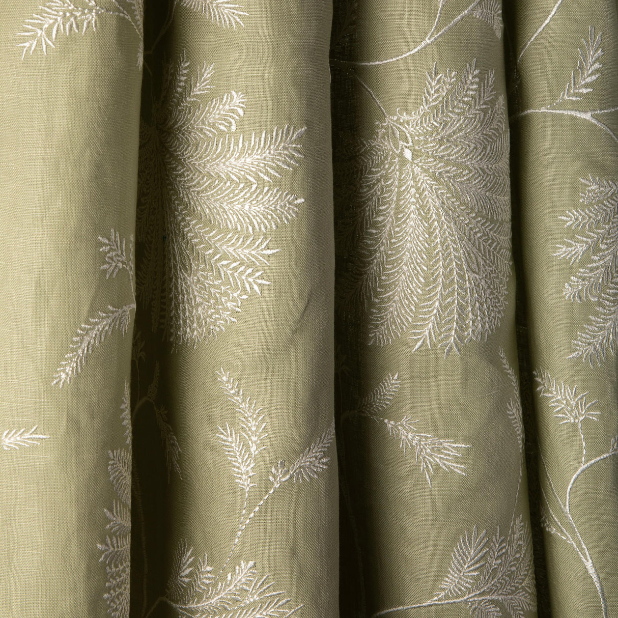 Brunschwig & Fils MAELLE EMB CELERY Drapery Fabric