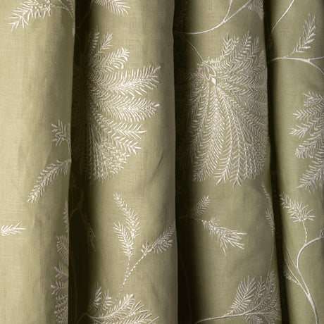 Brunschwig & Fils MAELLE EMB CELERY Drapery Fabric