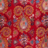 Brunschwig & Fils LAVALI EMB RED/GOLD Drapery Fabric