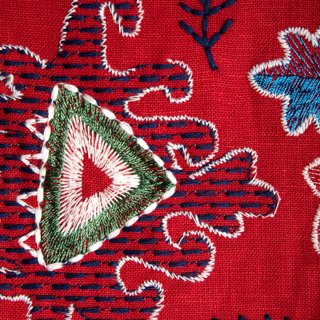 Brunschwig & Fils LAVALI EMB RED/GOLD Drapery Fabric