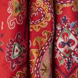Brunschwig & Fils LAVALI EMB RED/GOLD Drapery Fabric