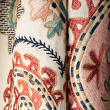 Brunschwig & Fils LAVALI EMB CORAL/SKY Drapery Fabric