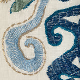 Brunschwig & Fils LAVALI EMB BLUE/SKY Drapery Fabric