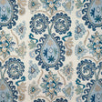 Brunschwig & Fils LAVALI EMB BLUE/SKY Drapery Fabric