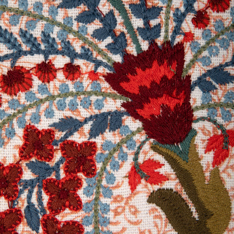 Brunschwig & Fils ANDUZE EMB RED/BLUE Fabric