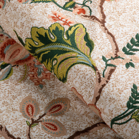 Brunschwig & Fils ANDUZE EMB APRICOT/SAGE Fabric