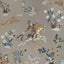 Brunschwig & Fils NAYAN EMB STONE/BLUE Fabric