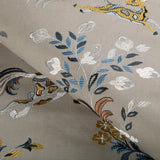 Brunschwig & Fils NAYAN EMB STONE/BLUE Fabric