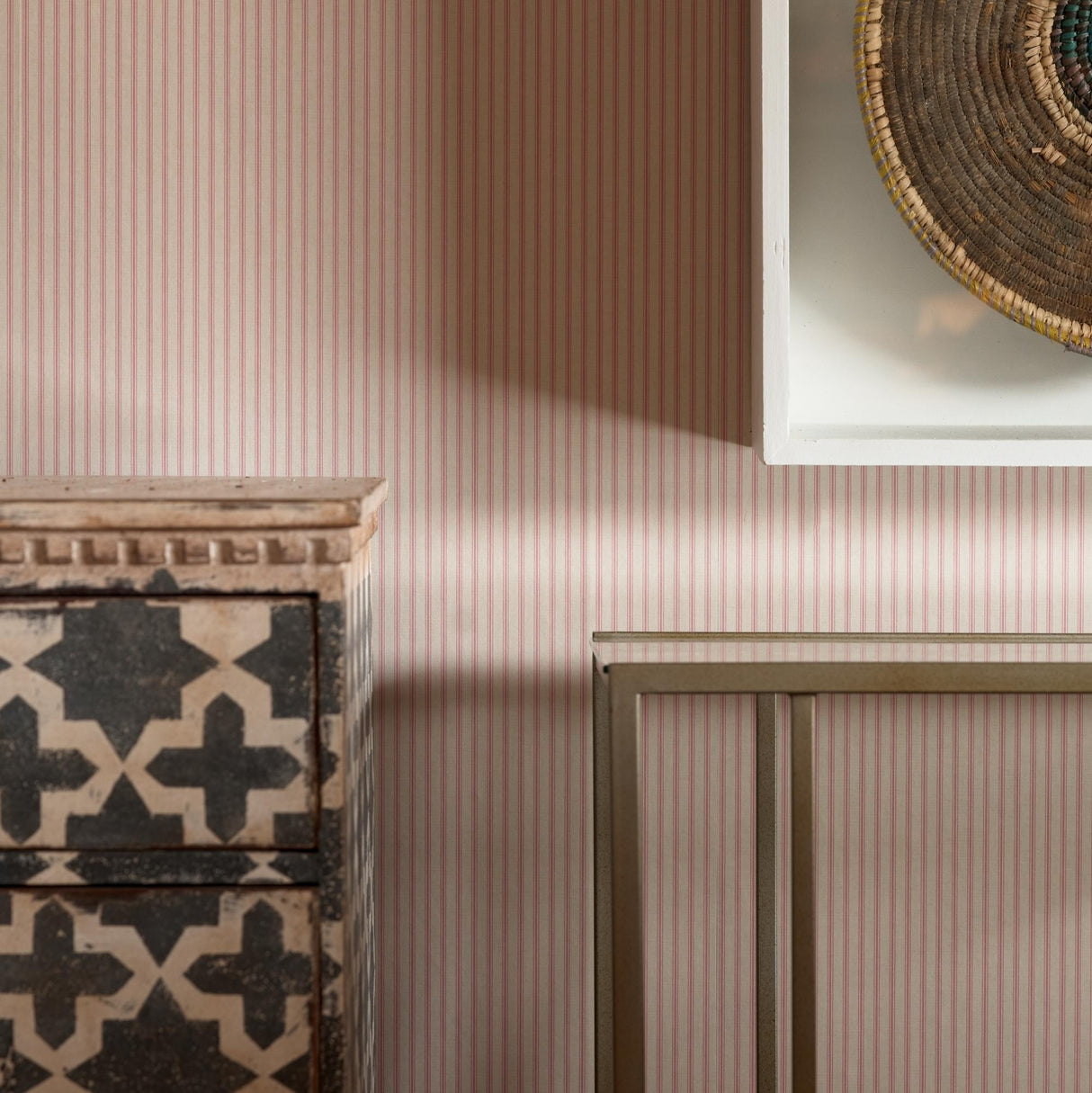 Andrew Martin TWINE PINK Wallpaper