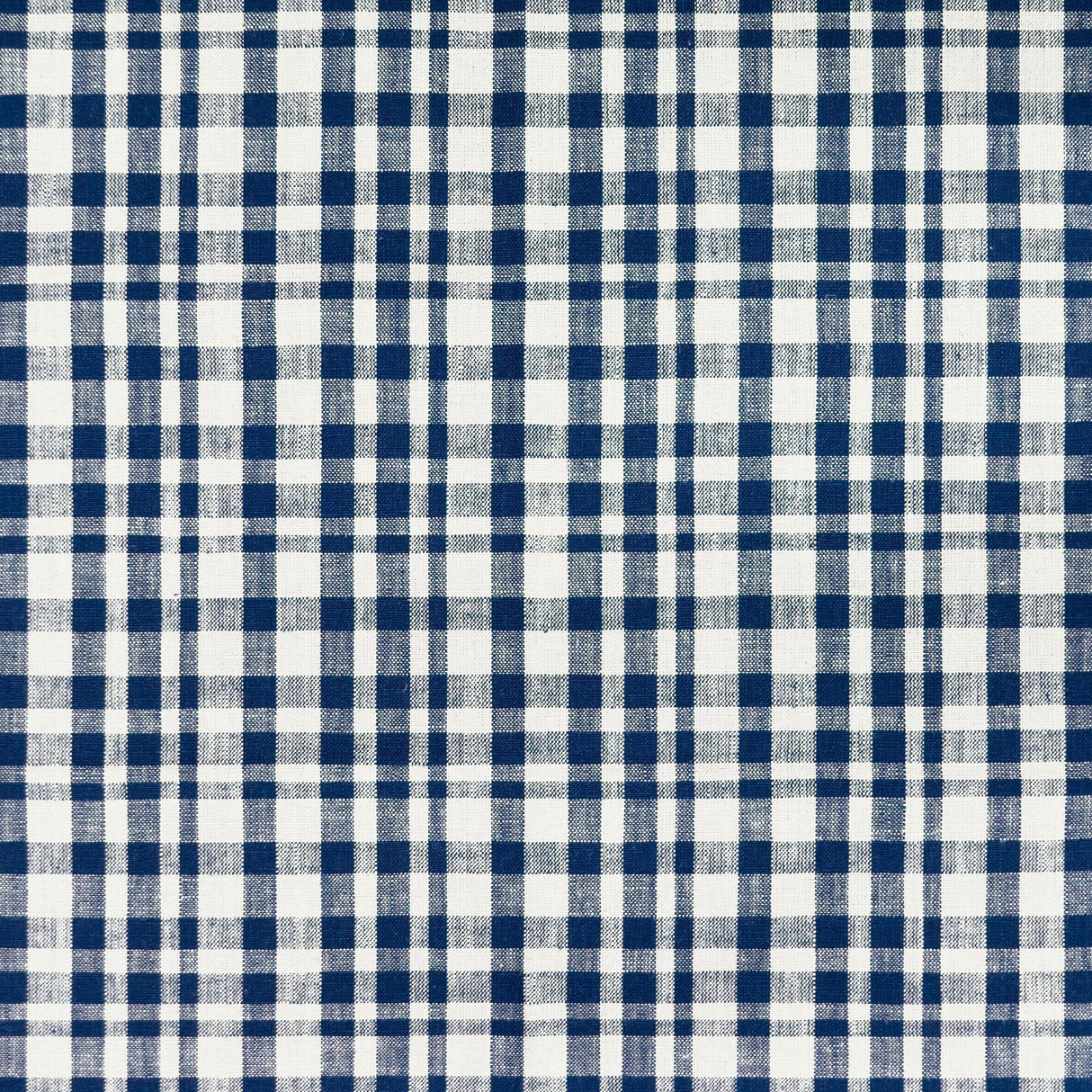 Gaston Y Daniela DRACH BLANCO/AZUL OSCURO Upholstery Fabric