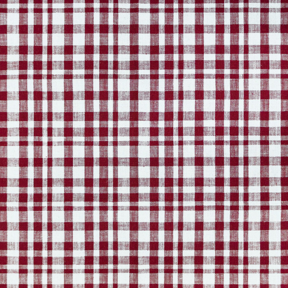 Gaston Y Daniela DRACH BLANCO/BURDEOS Upholstery Fabric