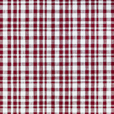 Gaston Y Daniela DRACH BLANCO/BURDEOS Upholstery Fabric