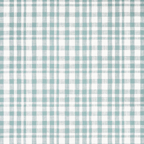 Gaston Y Daniela DRACH BLANCO/AZUL CLARO Upholstery Fabric