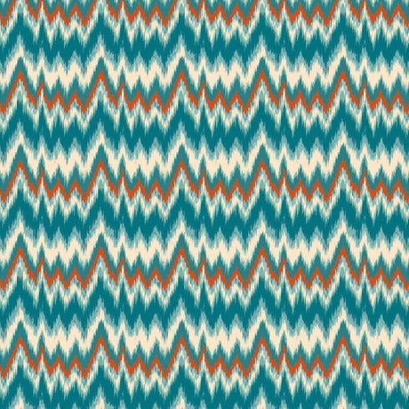 Gaston Y Daniela CALA FIGUERA AZUL TEJA Fabric