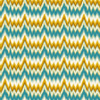Gaston Y Daniela CALA FIGUERA TURQUESA/OCRE Fabric