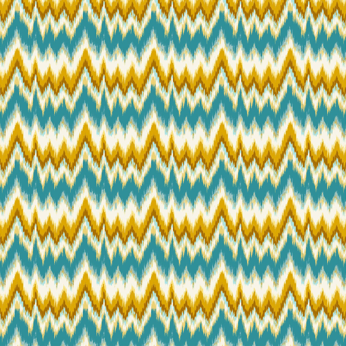 Gaston Y Daniela CALA FIGUERA TURQUESA/OCRE Fabric