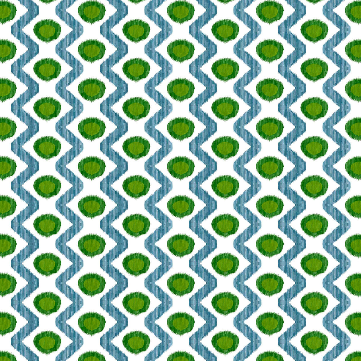 Gaston Y Daniela CALA MARSAL VERDE AZUL Fabric