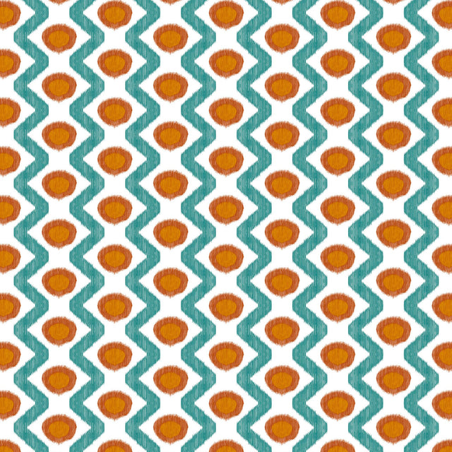 Gaston Y Daniela CALA MARSAL TURQUESA TEJA Fabric