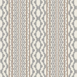 Gaston Y Daniela CALA MURADA GRIS NARANJA Drapery Fabric