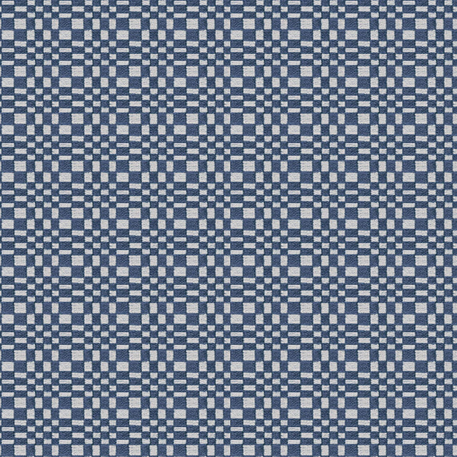 Gaston Y Daniela SANTA EULALIA AZUL OSCURO Upholstery Fabric