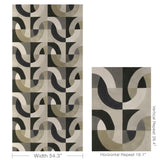 Lee Jofa COLONNADE PAPER ONYX Wallpaper