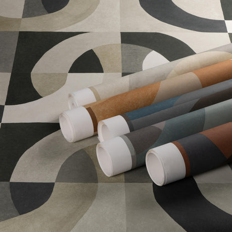 Lee Jofa COLONNADE PAPER ONYX Wallpaper