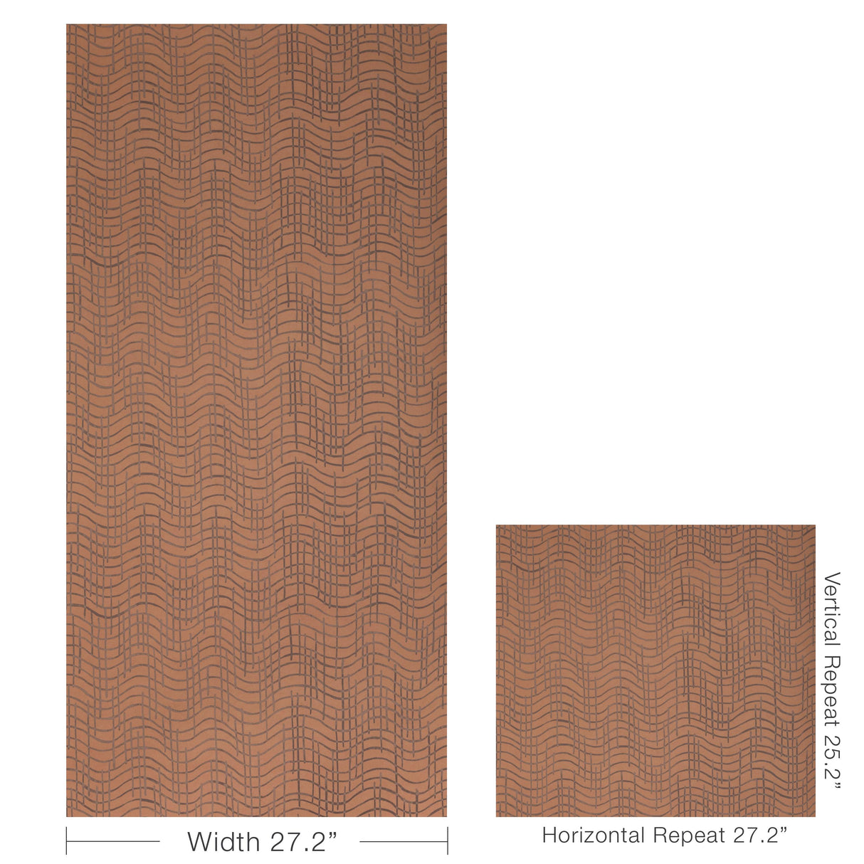 Lee Jofa DADA PAPER CLAY Wallpaper