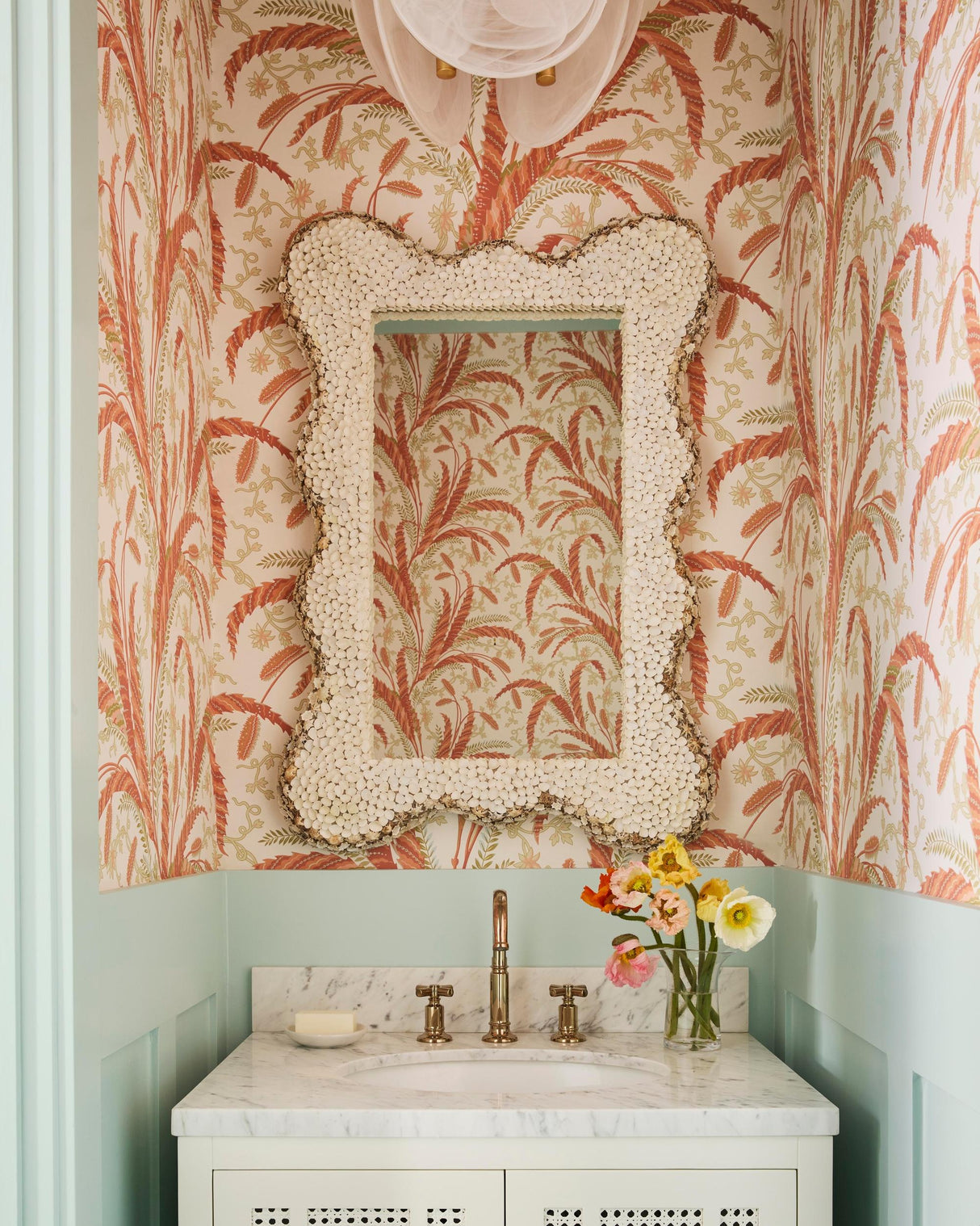 Brunschwig & Fils VERNAY APRICOT Wallpaper