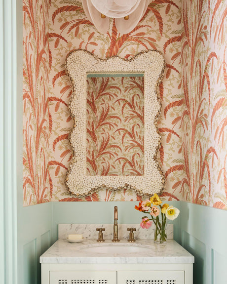 Brunschwig & Fils VERNAY APRICOT Wallpaper