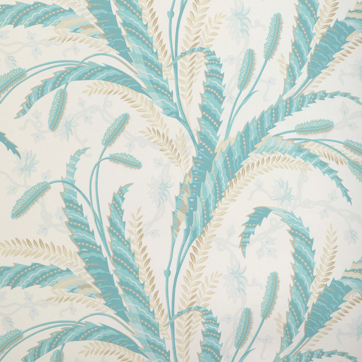 Brunschwig & Fils VERNAY AQUA Wallpaper