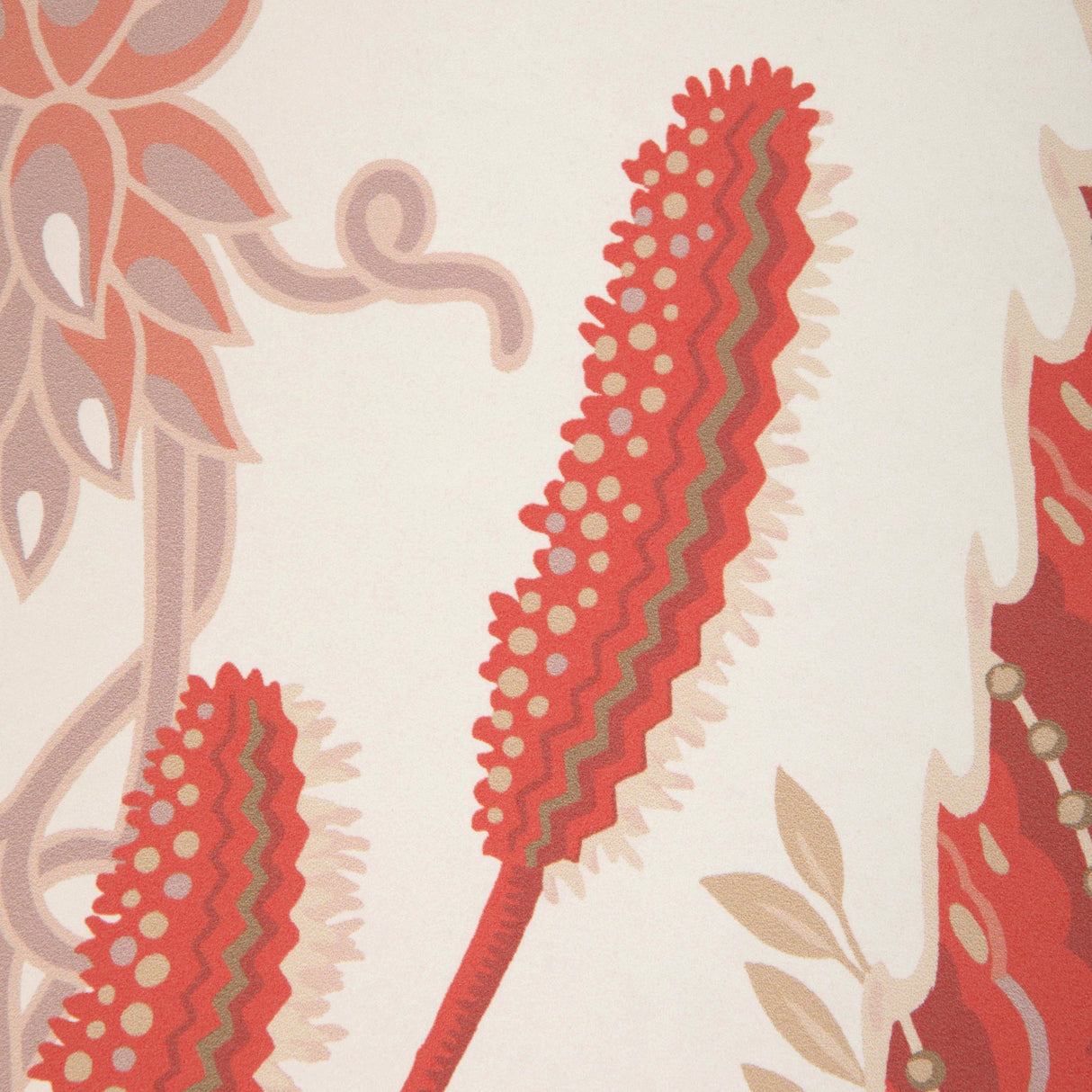 Brunschwig & Fils VERNAY RED Wallpaper