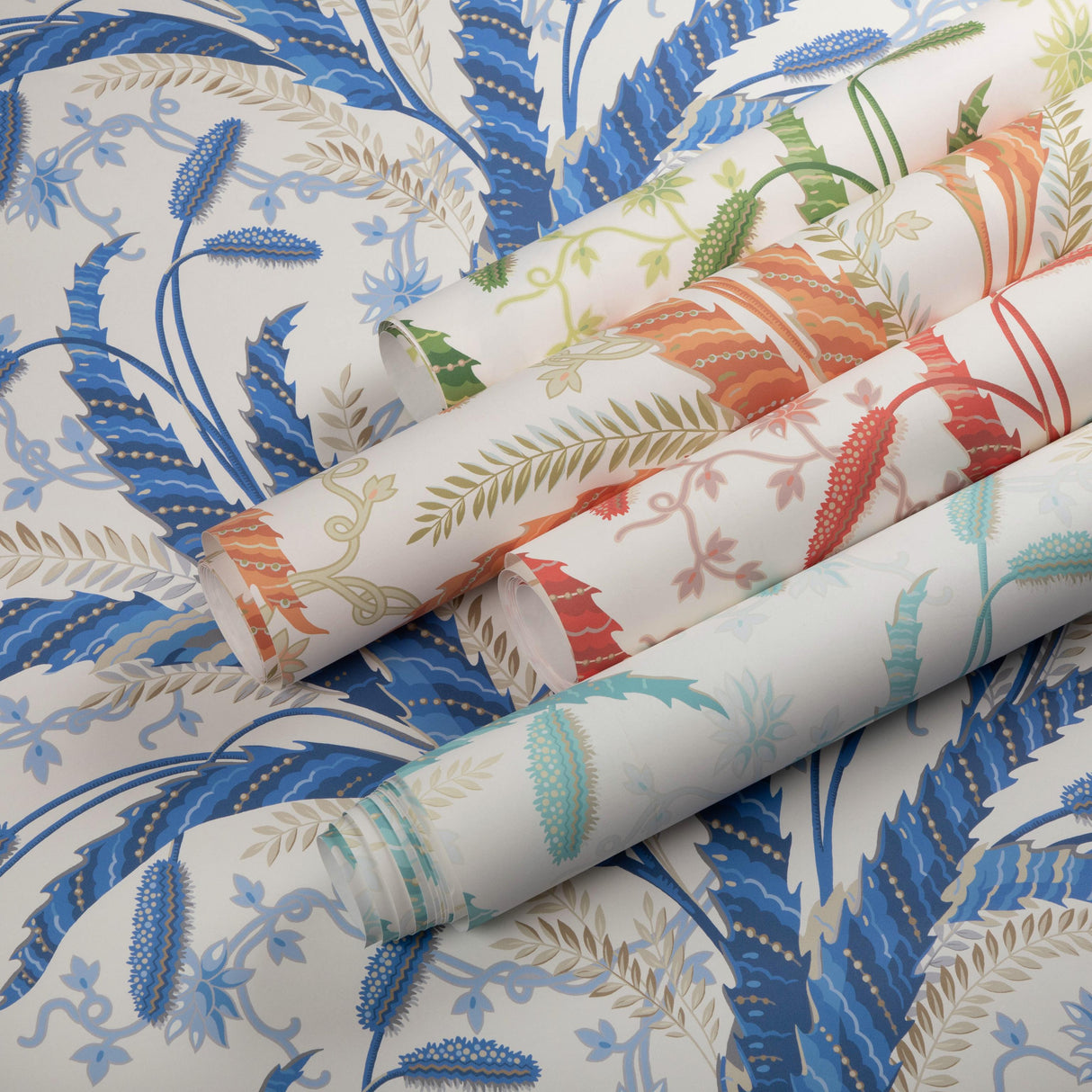 Brunschwig & Fils VERNAY RED Wallpaper