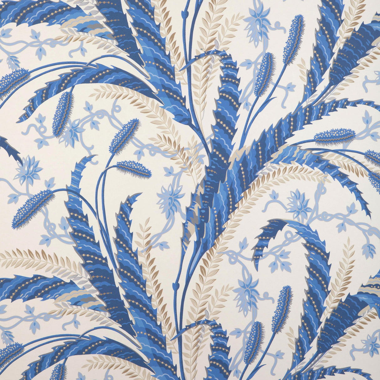 Brunschwig & Fils VERNAY BLUE Wallpaper