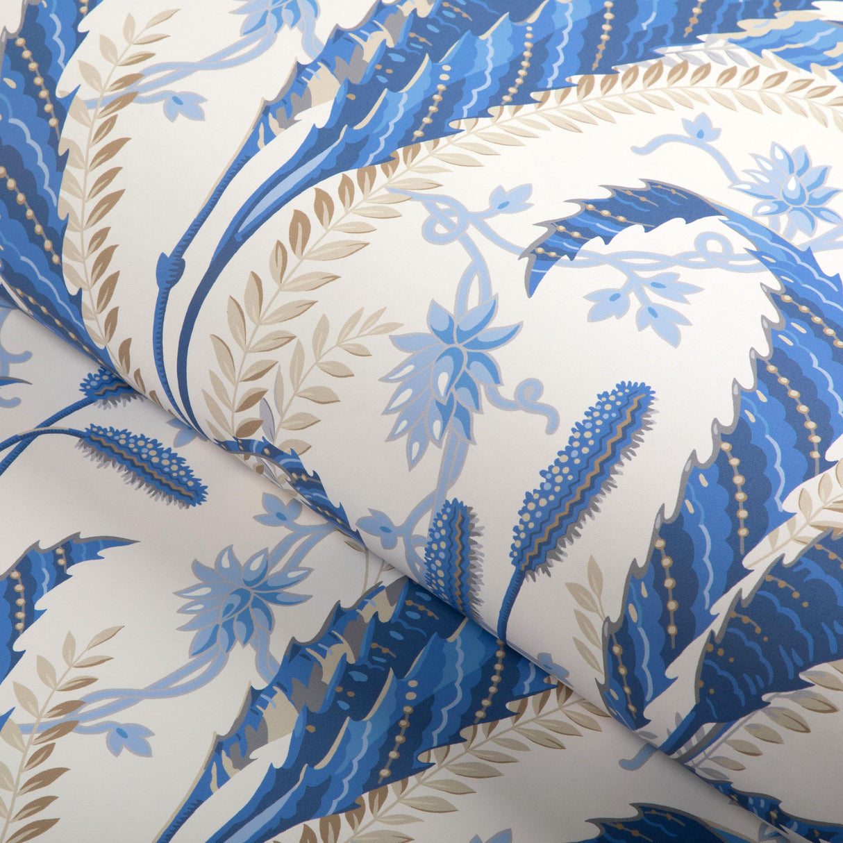 Brunschwig & Fils VERNAY BLUE Wallpaper