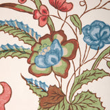 Brunschwig & Fils VENTOUX RED/BLUE Wallpaper