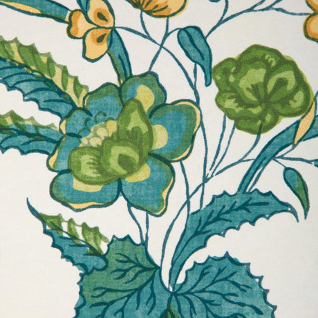 Brunschwig & Fils VENTOUX AQUA/LEAF Wallpaper