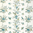 Brunschwig & Fils AUREL AQUA/LEAF Wallpaper