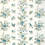Brunschwig & Fils AUREL AQUA/LEAF Wallpaper