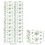 Brunschwig & Fils AUREL AQUA/LEAF Wallpaper