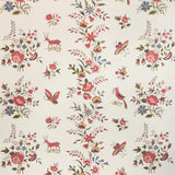 Brunschwig & Fils AUREL RED/GREEN Wallpaper