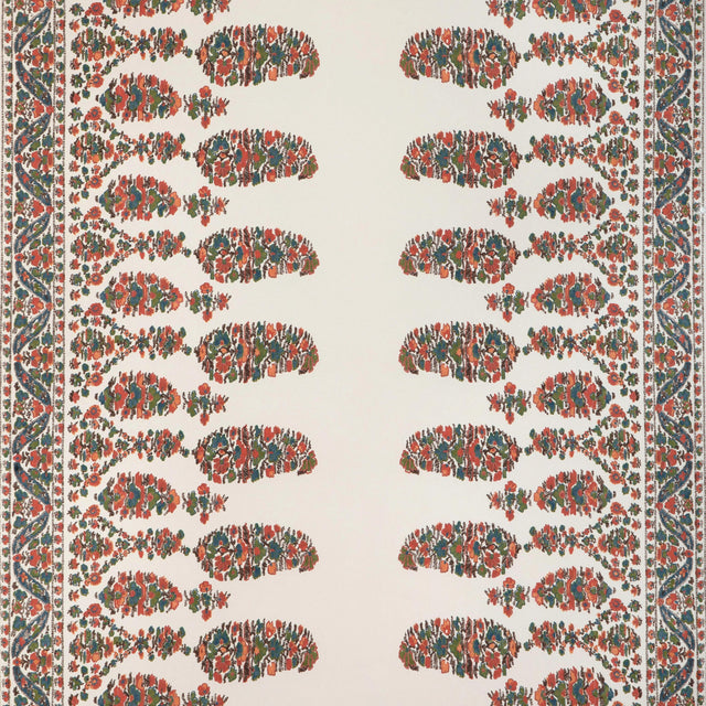 Brunschwig & Fils VISAN SKY/CORAL Wallpaper
