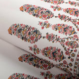 Brunschwig & Fils VISAN TEAL/ROSE Wallpaper