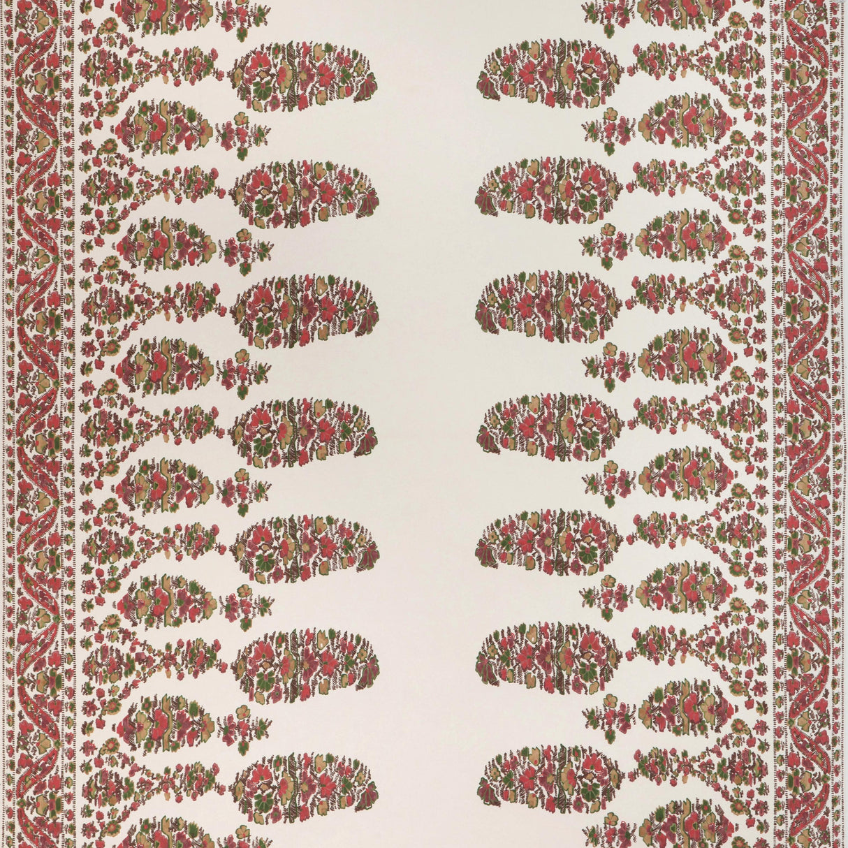 Brunschwig & Fils VISAN ROSE/LEAF Wallpaper