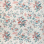 Brunschwig & Fils CHANCAY TEAL/ROSE Wallpaper