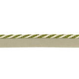 Lee Jofa STRPD CABLE CORD FLAX & OLIVEGRN Trim