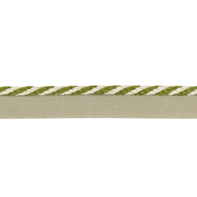 Lee Jofa STRPD CABLE CORD FLAX & OLIVEGRN Trim