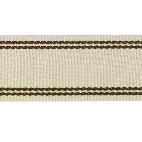 Lee Jofa BRAID W/TRAMLINES FLAX & BRONZ Trim