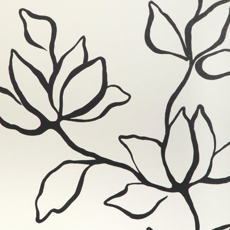 Kravet FLORAL SKETCH WP ONYX Wallpaper