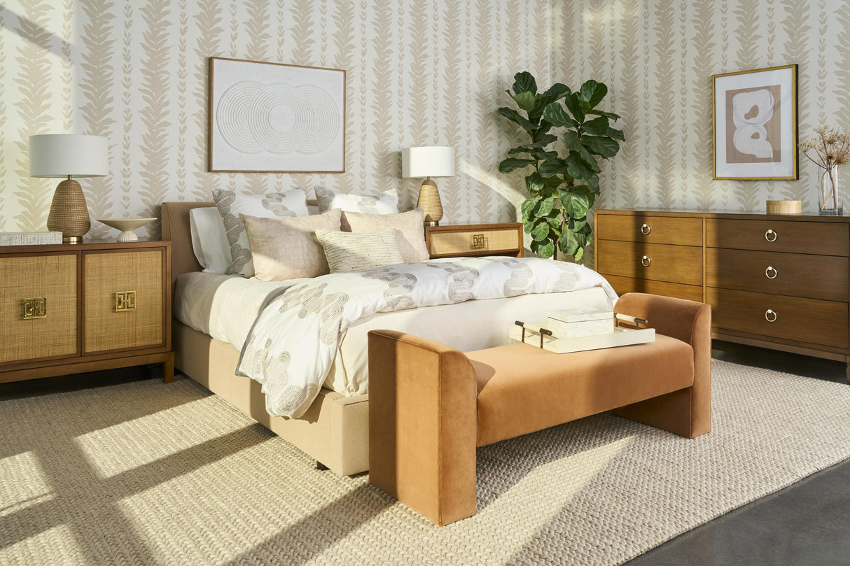 Kravet CLIMBING LEAVES WP LINEN Wallpaper